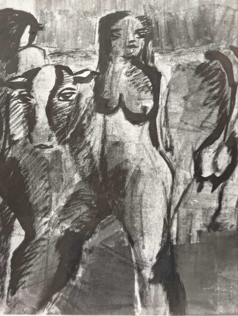 Marja Lemaire galerie de Stenen Uil Eindhoven persfoto, Ophalen of Verzenden