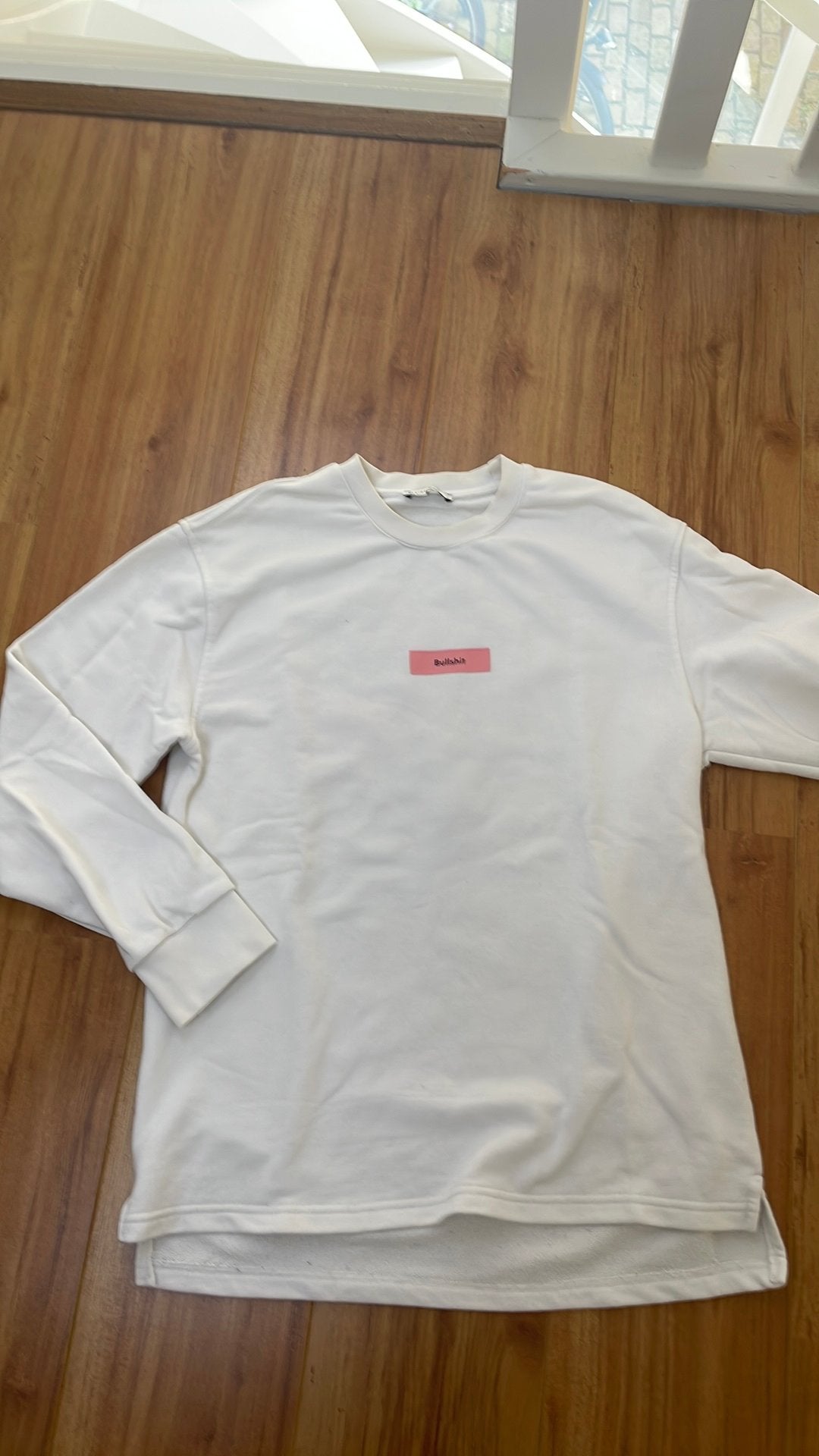 Kleidermafia "Bullshit" sweater wit - Maat S, Ophalen of Verzenden, Zo goed als nieuw, Maat 46 (S) of kleiner, Wit