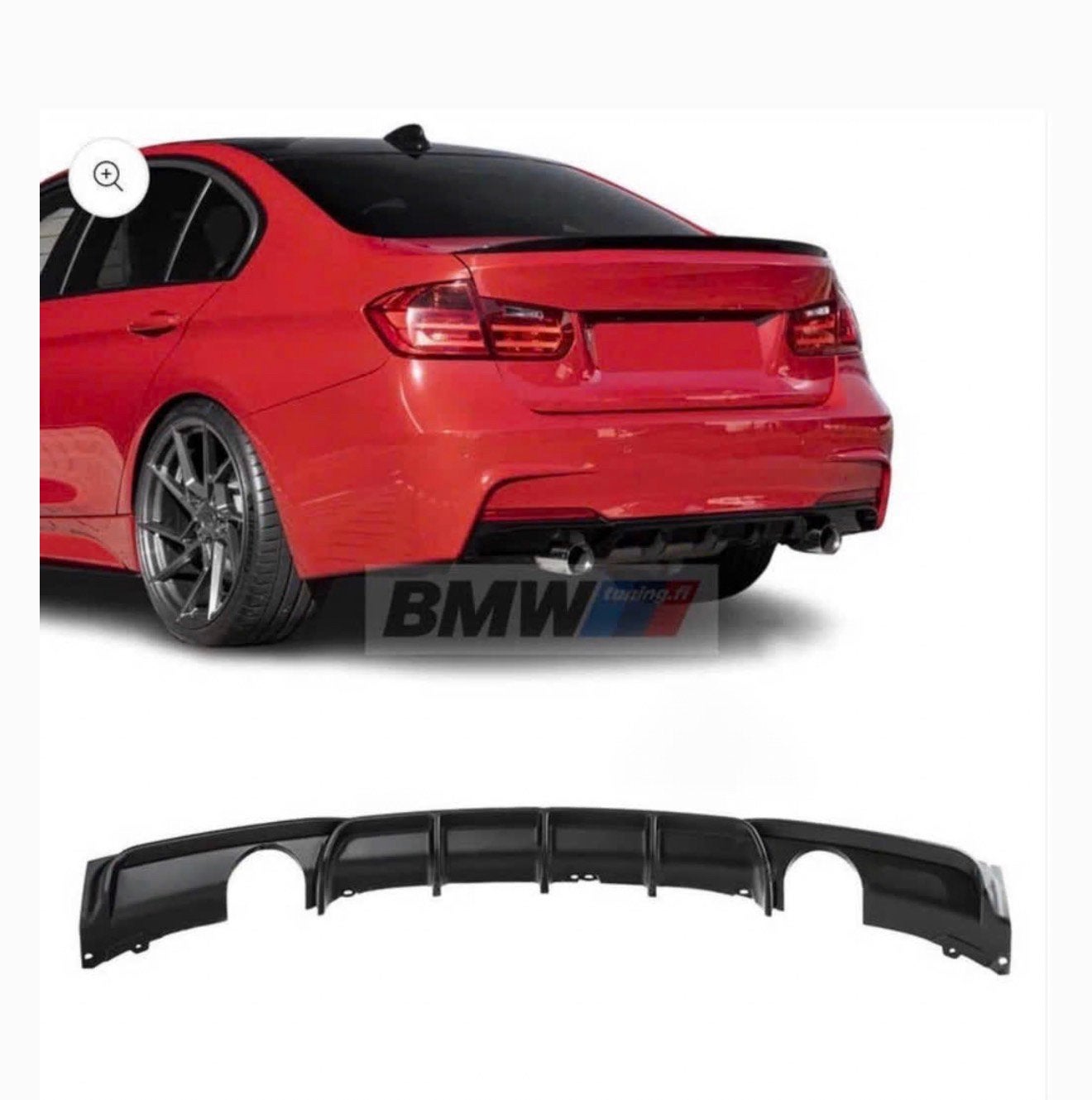 Diffuser voor BMW F30 335i - Sportieve Achterbumper Upgrade, Ophalen of Verzenden