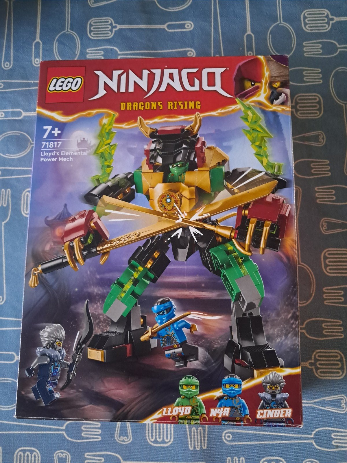 LEGO Ninjago 71817 Lloyd's Elementaire Krachtrobot, Inclusief minifiguren, Lego, Nieuw, Ophalen of Verzenden