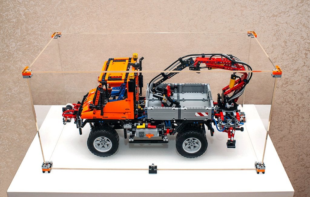 Showcase voor 8110 Mercedes-Benz Unimog U400 Nieuw, Ophalen of Verzenden, Nieuw, Jongen of Meisje