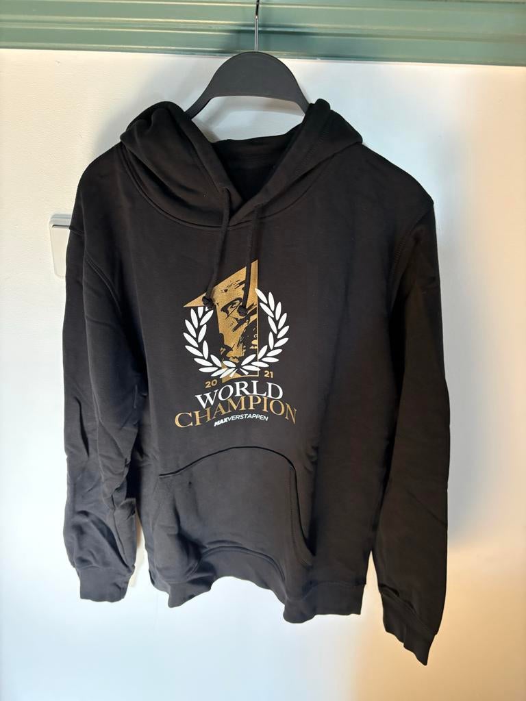 Max Verstappen hoody 2021 WK editie nieuw origineel, Ophalen of Verzenden, Nieuw, Overige maten, Zwart