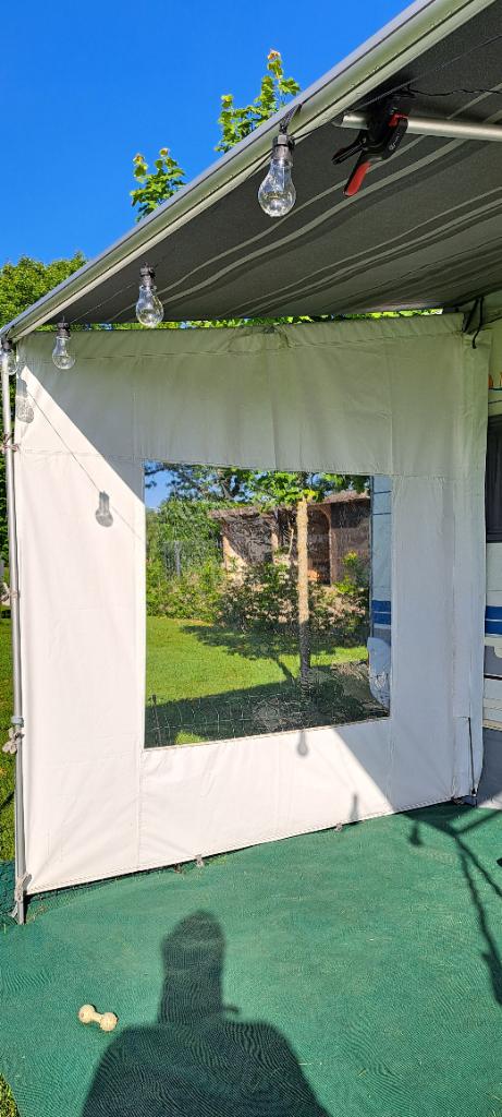 Fiamma zijwand zakluifel incl. rafter, Ophalen, Zo goed als nieuw