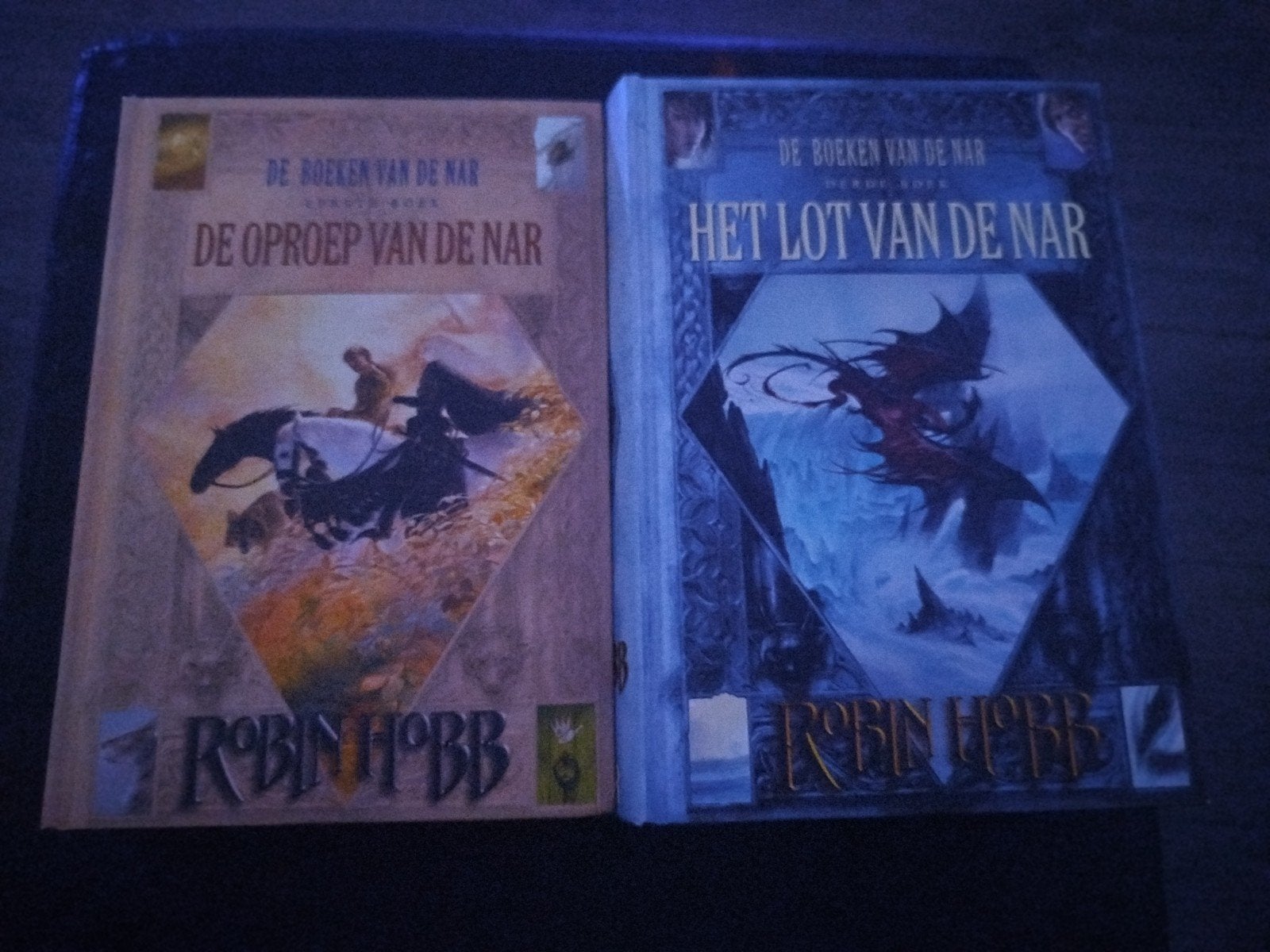 BOEKEN VAN DE NAR HARDCOVER ROBIN HOBB, Boeken, Ophalen of Verzenden, Gelezen