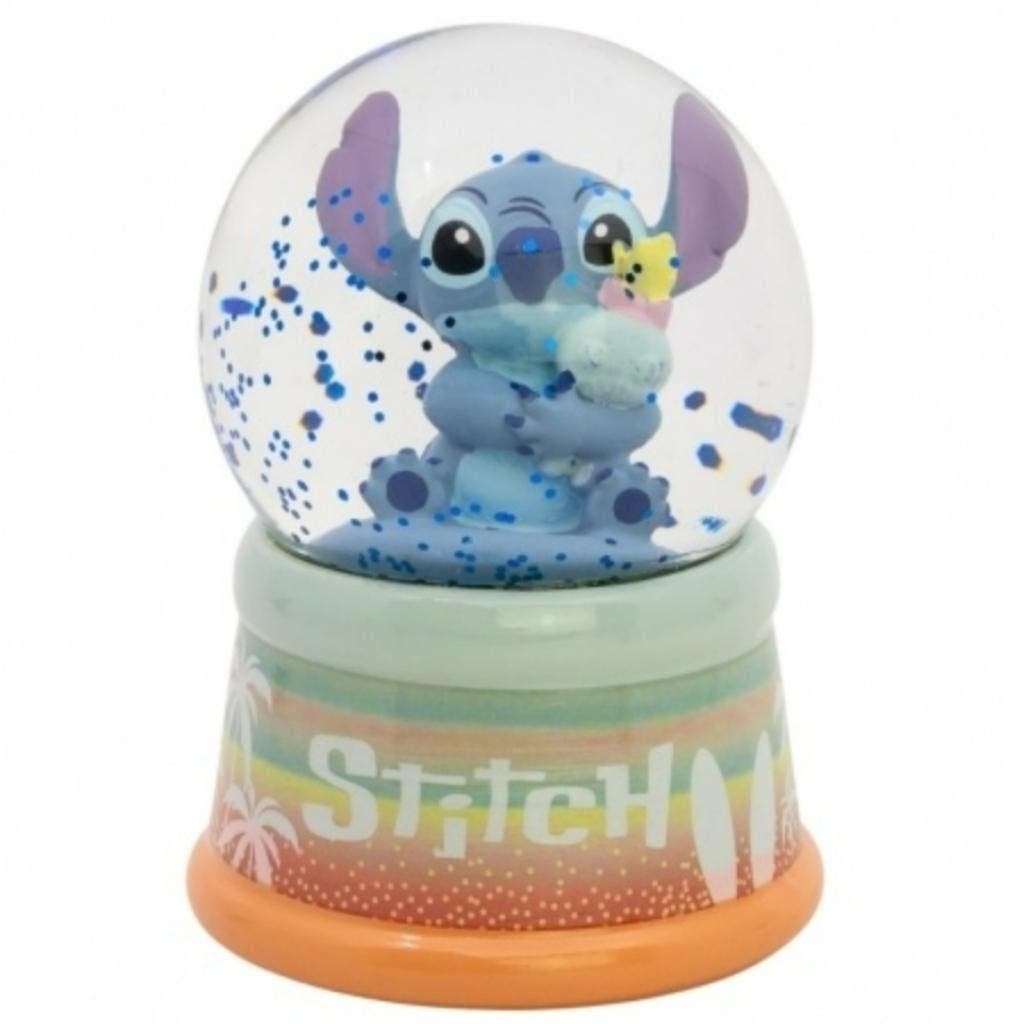 Disney Stitch Sneeuwbol / Snowglobe / Schudbol, Ophalen of Verzenden, Glitter, Nieuw, Stitch