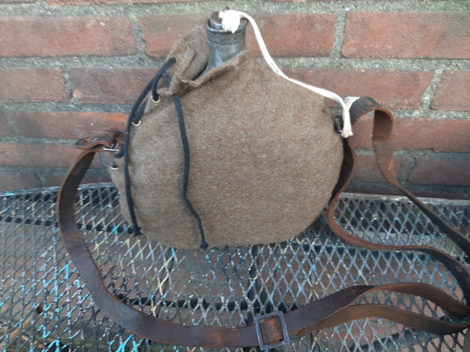 M40 veldfles ww2  uniek., Ophalen, Landmacht, Overige gebieden