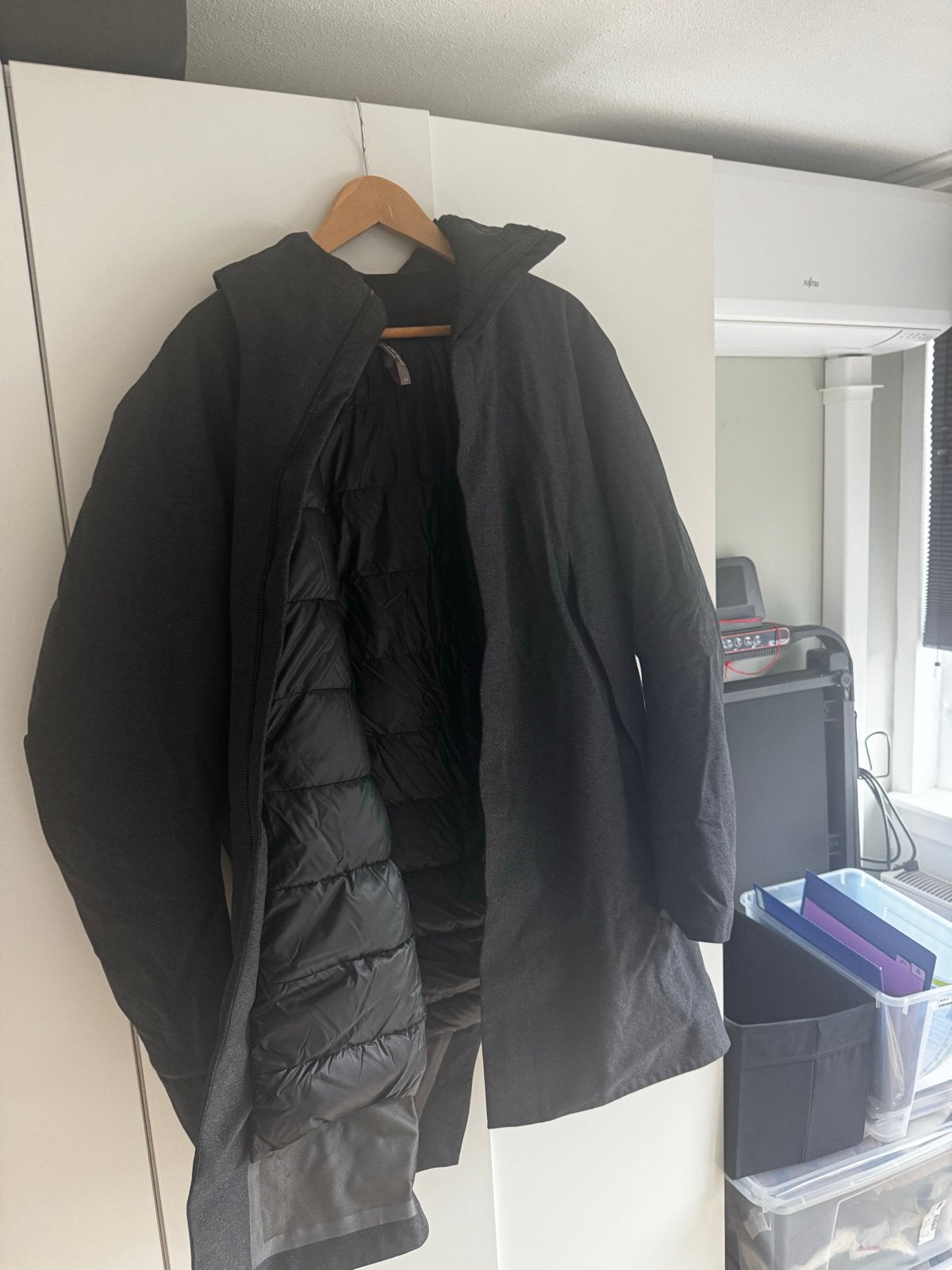 Arc'teryx Veilance Monitor Down TW Coat Heren L, Ophalen of Verzenden, Zo goed als nieuw, Maat 52/54 (L), Grijs