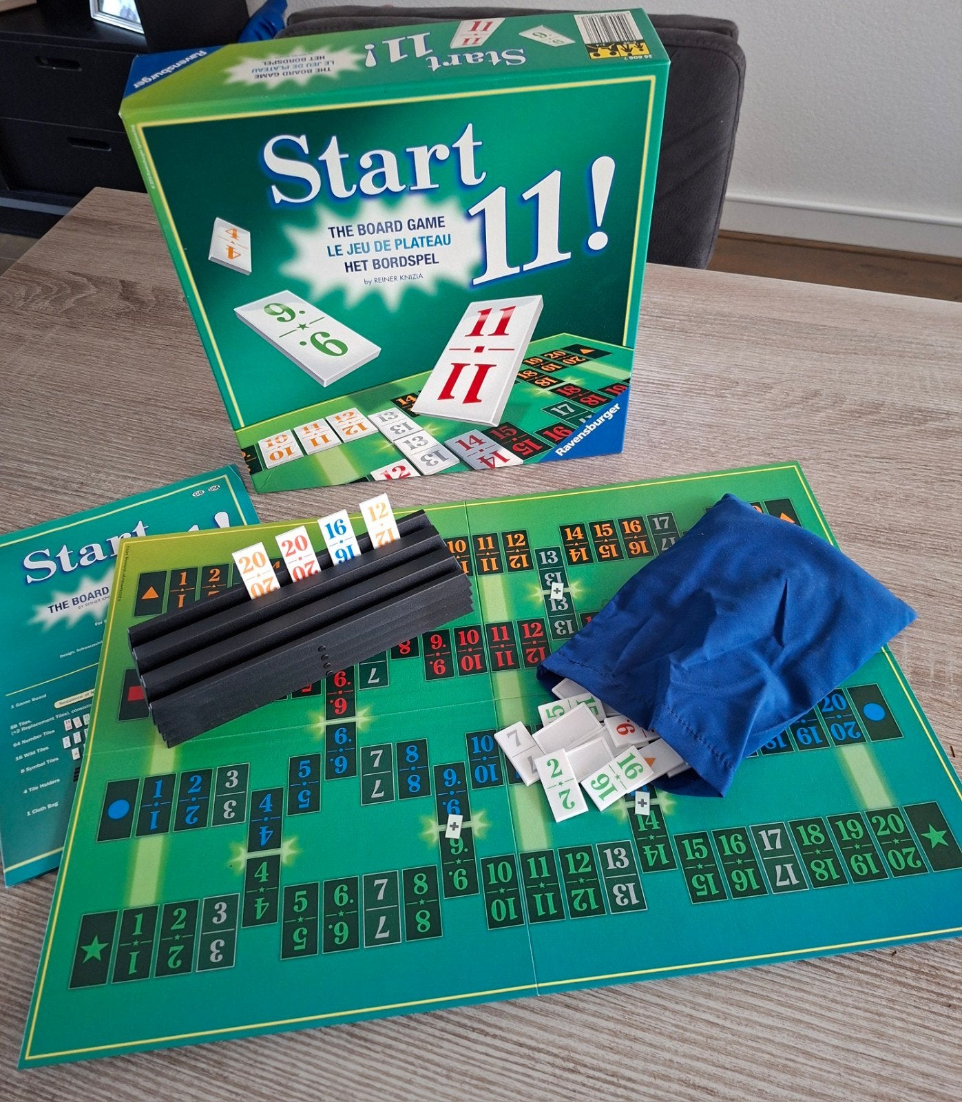 Start 11! Bordspel van Ravensburger, Vijf spelers of meer, Ophalen of Verzenden, Zo goed als nieuw, Ravensburger