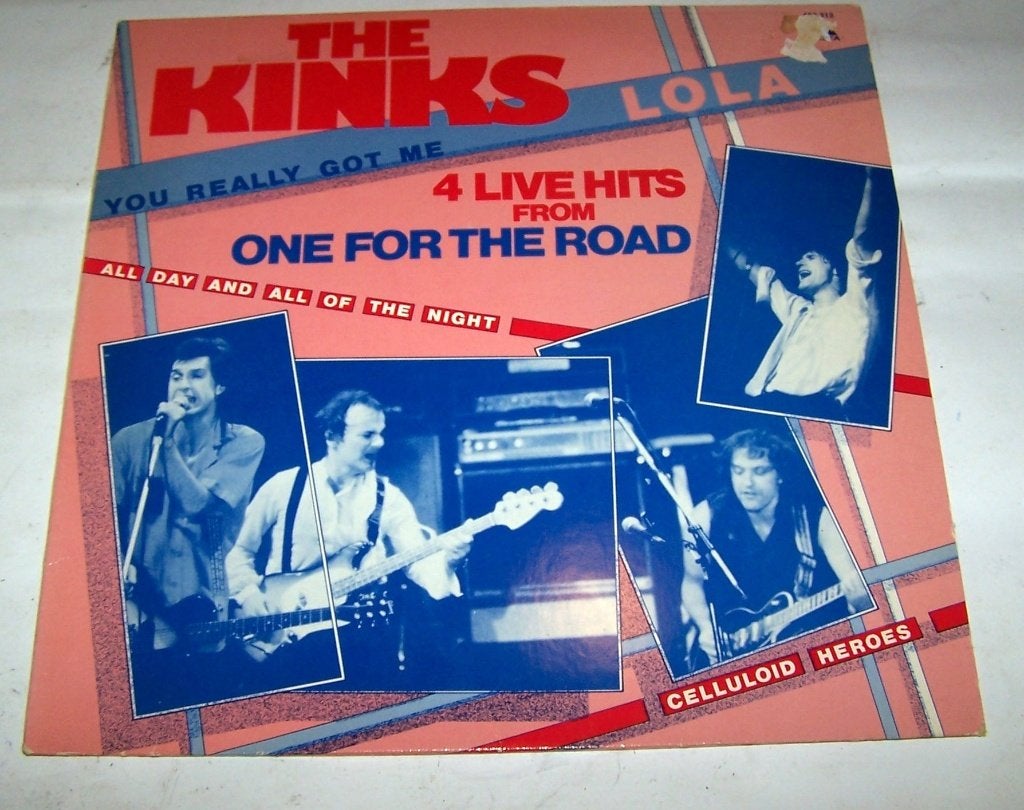 The Kinks LP One for the road 4 Live Hits. Zeer zeldzaam., Cd's en Dvd's, Vinyl | Rock, Ophalen of Verzenden, Zo goed als nieuw