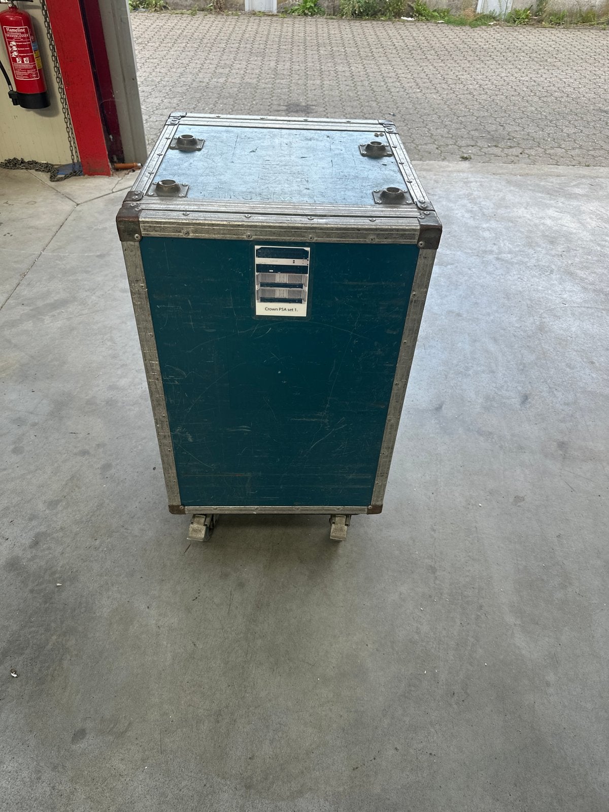 Flightcase voor versterker Rack - Stevig en Mobiel, Ophalen, Gebruikt, Speaker of Versterker, Flightcase