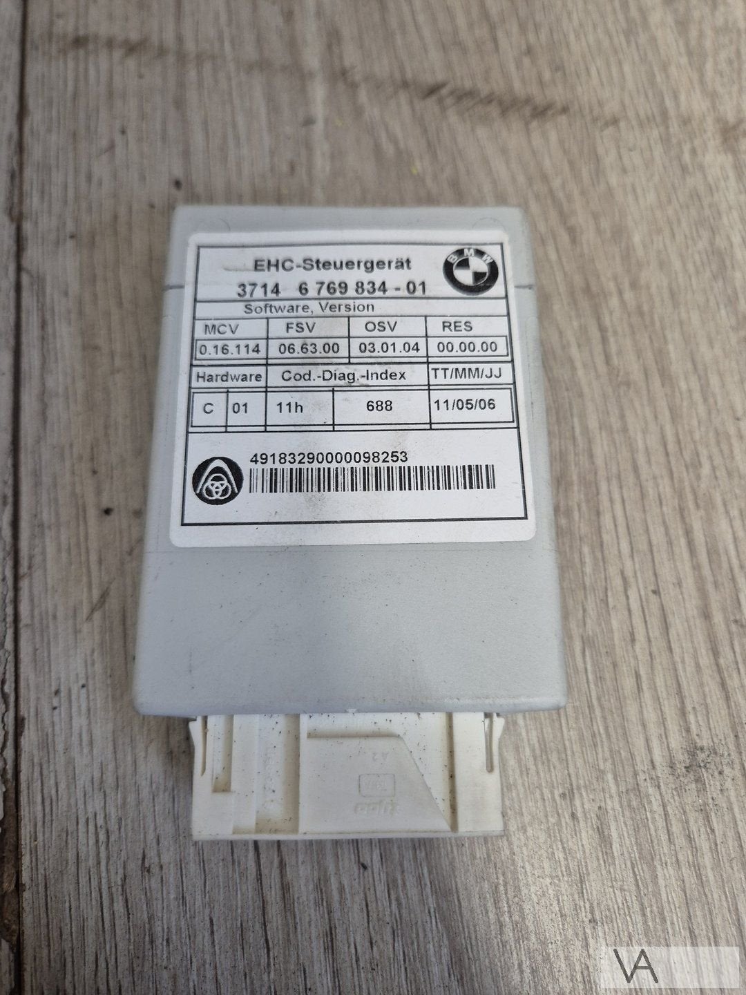 BMW 5 serie E61 2004 -2010 module luchtvering achter 6769834, Gebruikt, -, -, Ophalen of Verzenden