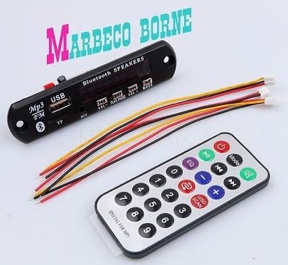 MP3, USB, micro SD speler, BT unit, FM radio, afstandsbed, Diversen, Nieuw, Info@marbeco.nl, Ophalen of Verzenden