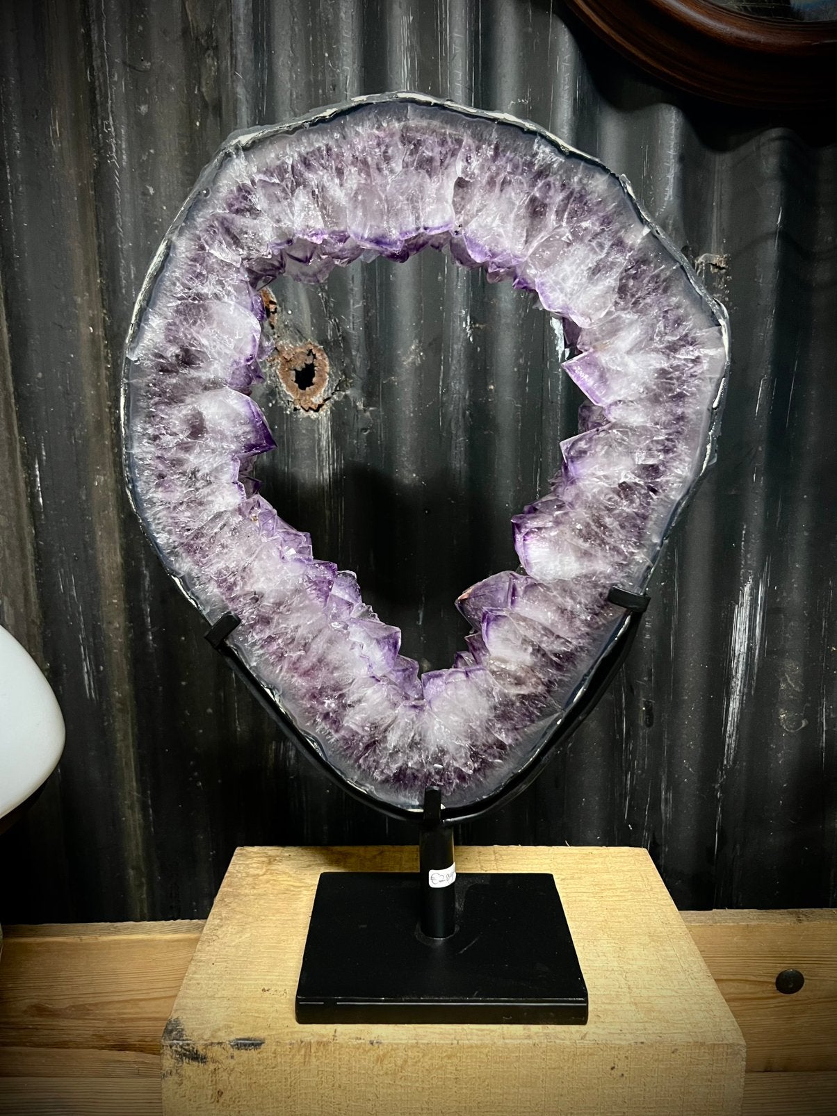 Amethist portal portaal, Ophalen, Mineraal
