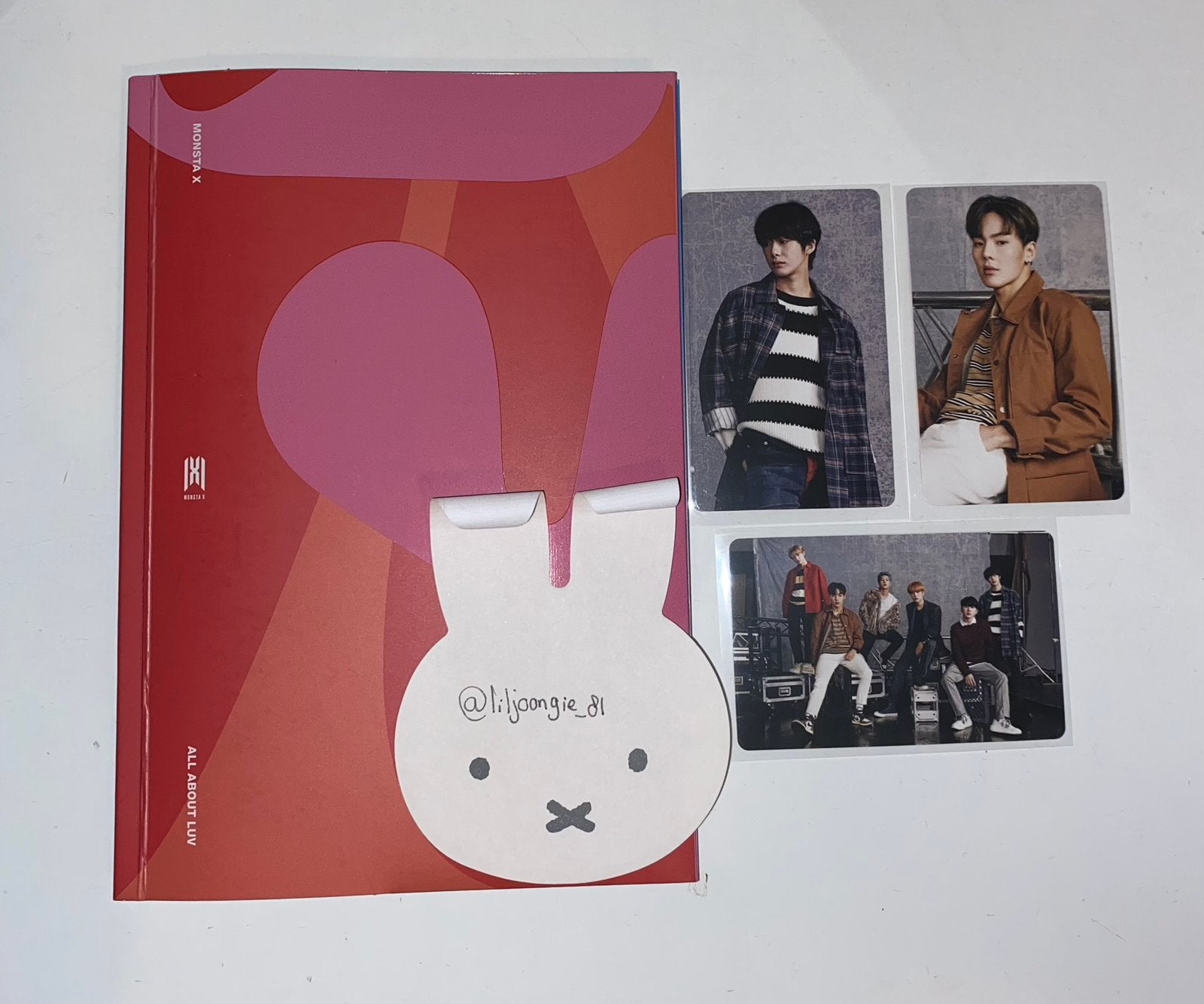 Monsta X All about Luv album deluxe version 3, Verzamelen, Ophalen of Verzenden, Zo goed als nieuw, Cd of Plaat