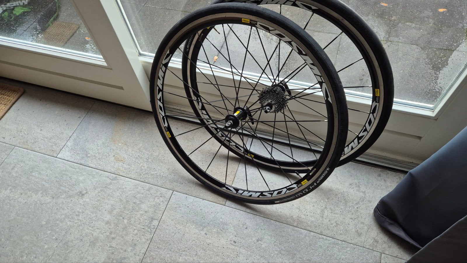 Mavic cosmic elite wielen met cassette en banden, Fietsen en Brommers, Ophalen, Gebruikt, Racefiets