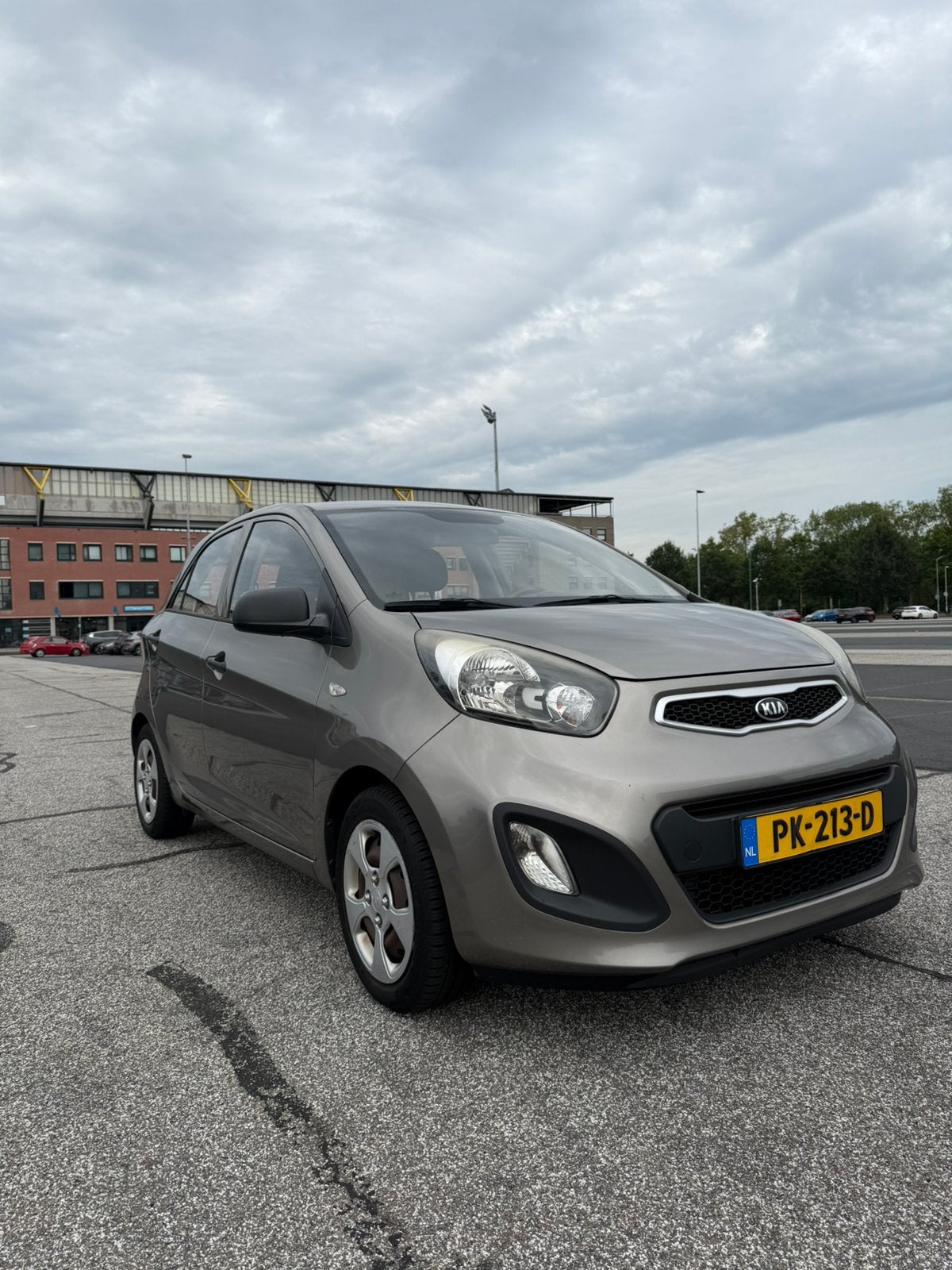 Kia Picanto | 5-DRS | 2014 | Airco | Dealeronderhouden, Auto's, Voorwielaandrijving, Zwart, 400 kg, 24 km/l