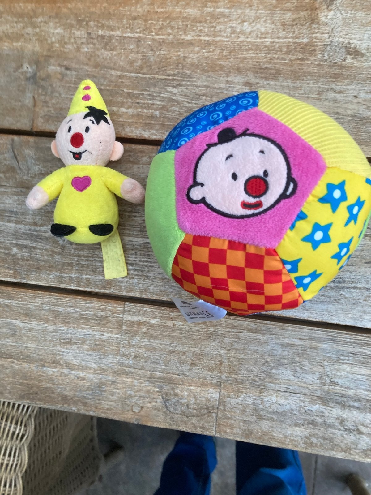 Bumba knuffel en zachte bal set, Ophalen of Verzenden, Zo goed als nieuw, Overige typen