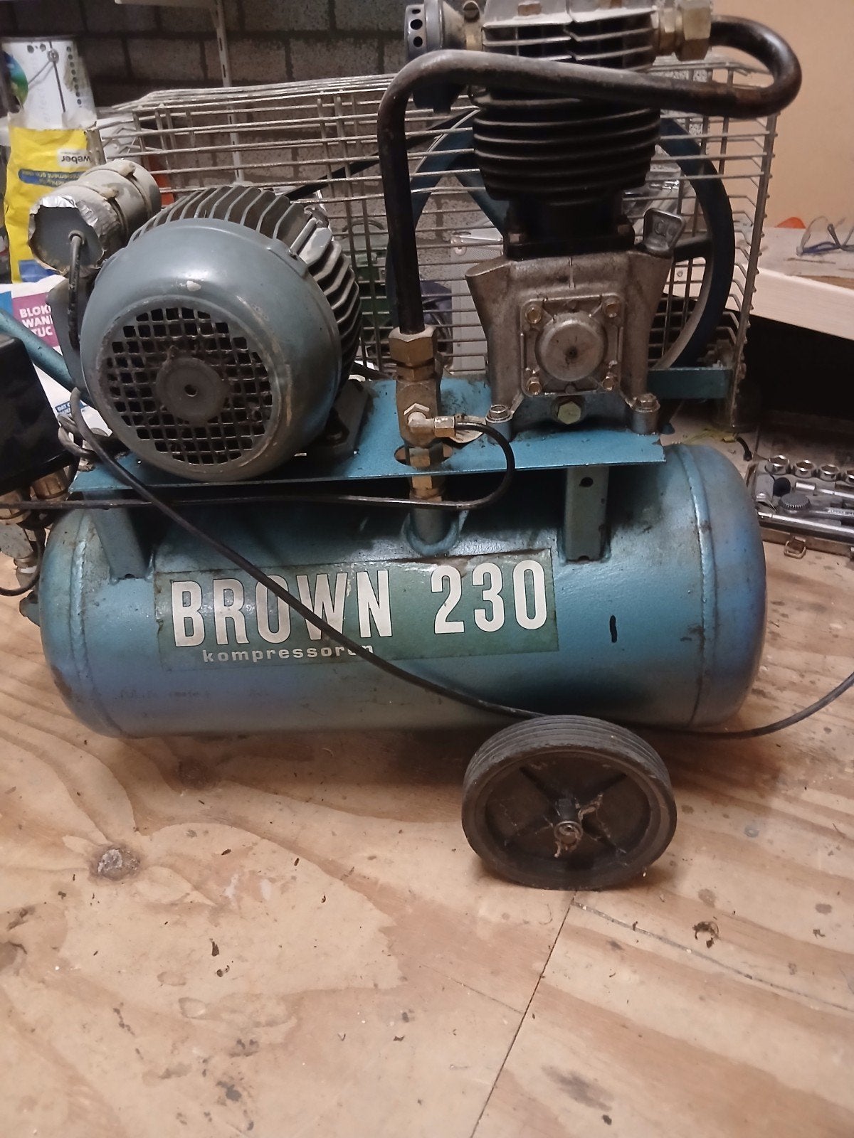 compressor,kompressor, 100 liter of meer, Ophalen, Gebruikt, Minder dan 200 liter/min