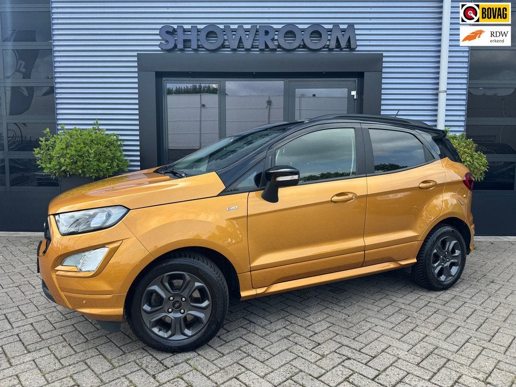 Ford EcoSport 1.0 EcoBoost ST-Line Automaat Black Cruisecont, 125 pk, Gebruikt, Bedrijf, 3 cilinders