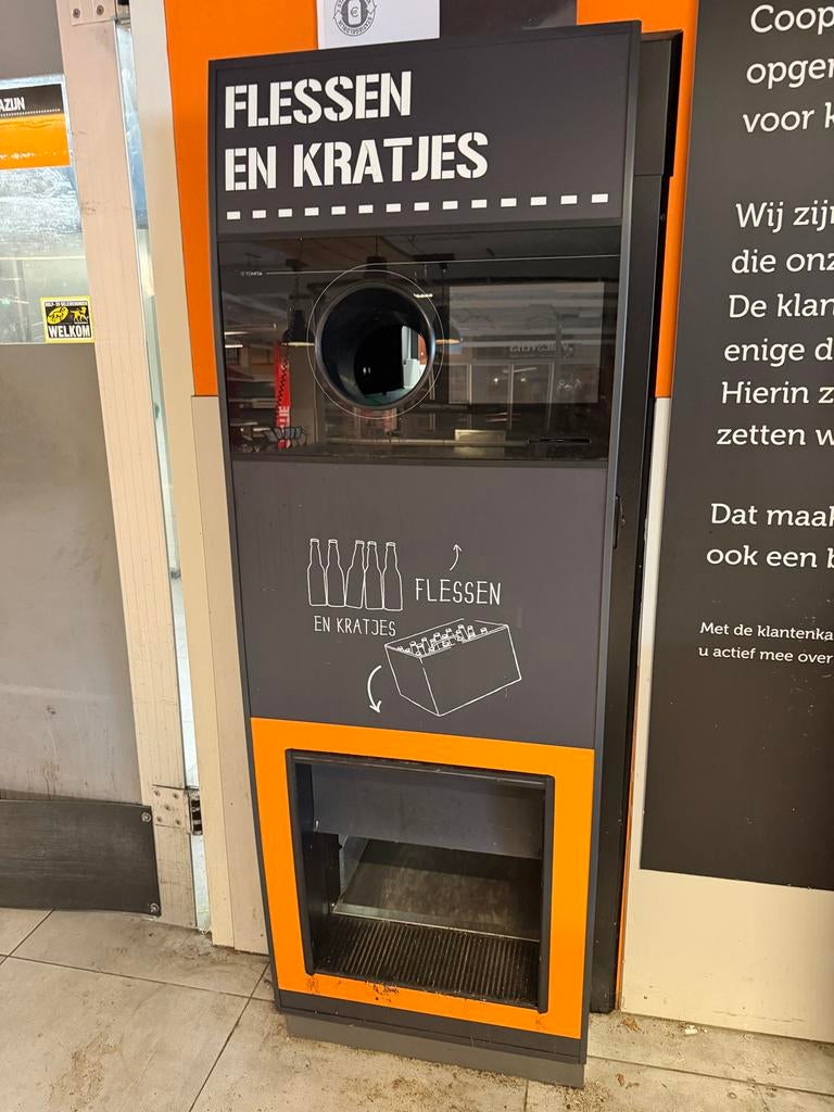 Tomra Emballage Systeem - Flessen en Kratjes Inname, Ophalen