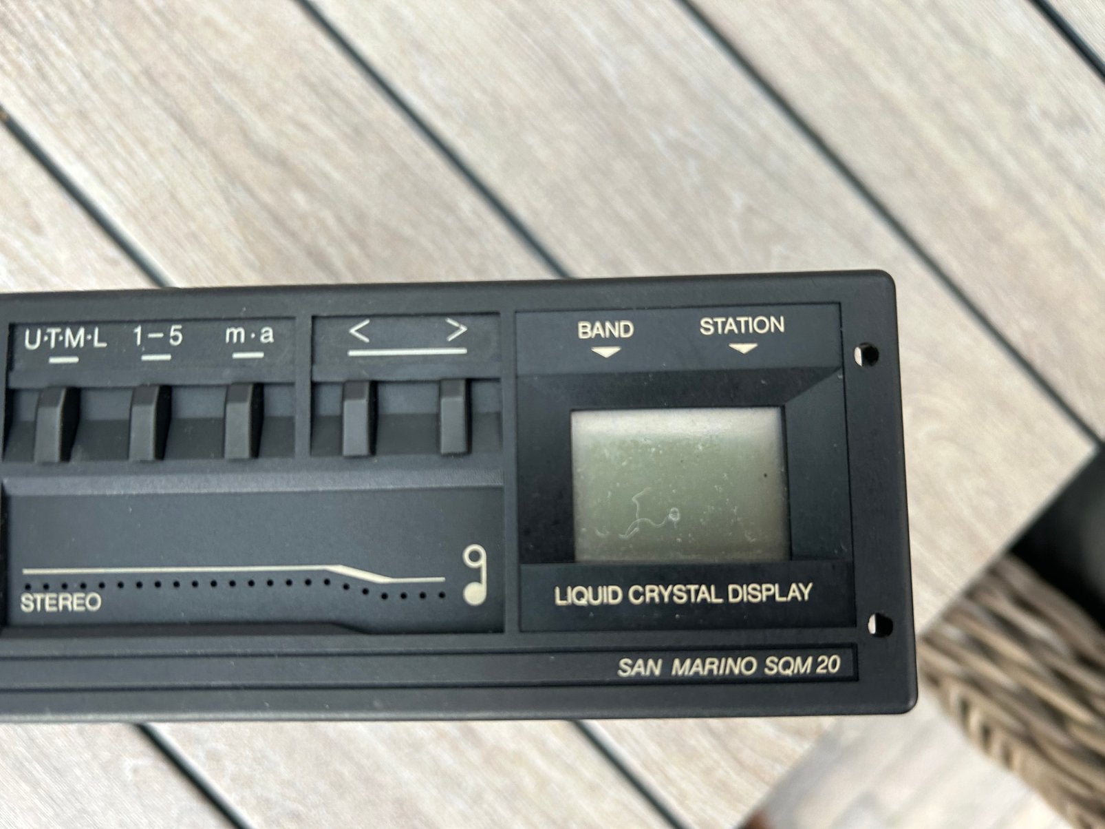 Blaupunkt San Marino SQM20 met cassette, Auto diversen, Ophalen of Verzenden, Gebruikt