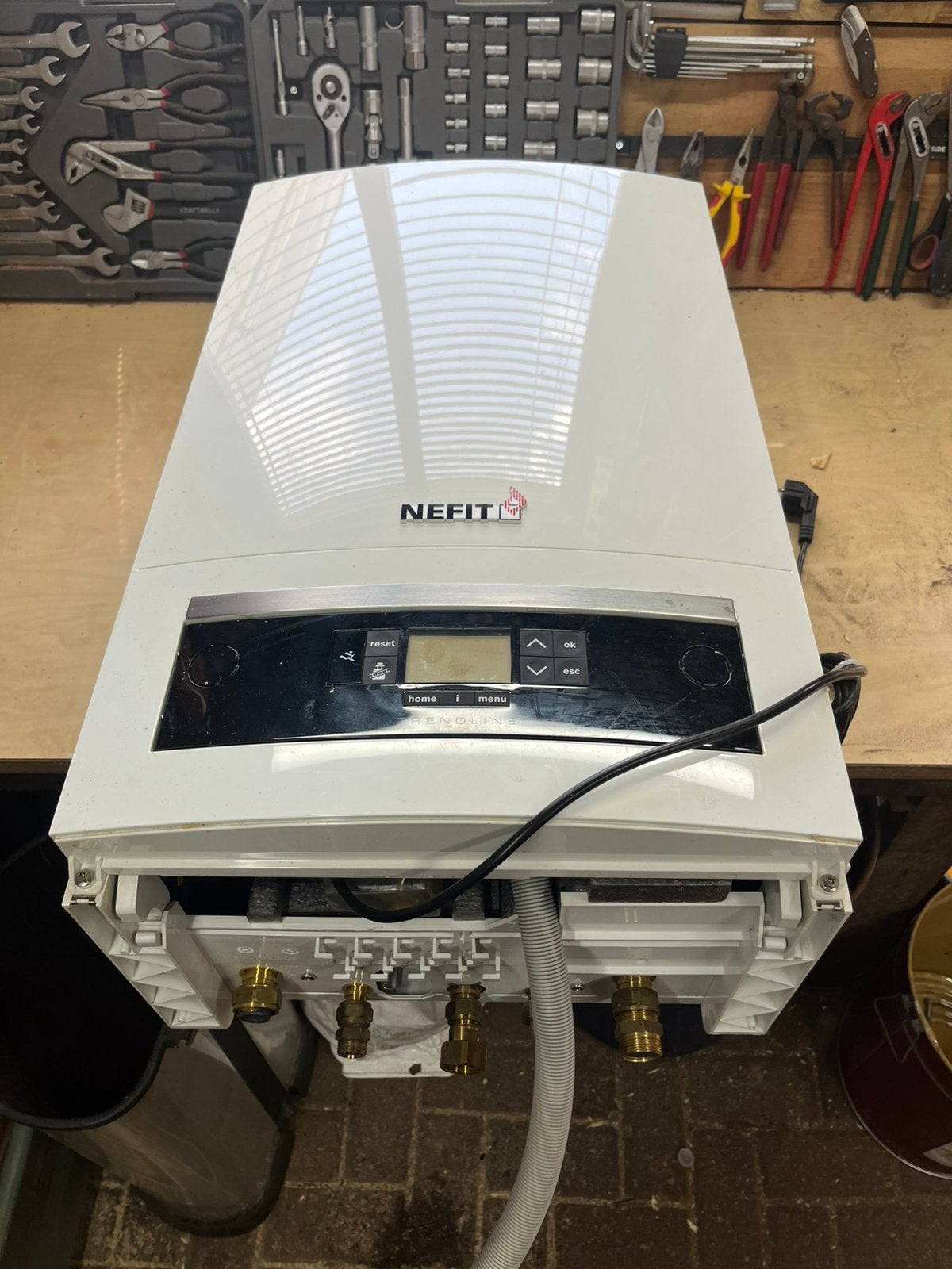 Nefit trendline HRC25, Doe-het-zelf en Verbouw, Verwarming en Radiatoren, Ophalen, 30 tot 80 cm, Gebruikt, Cv-ketel of Combi-ketel