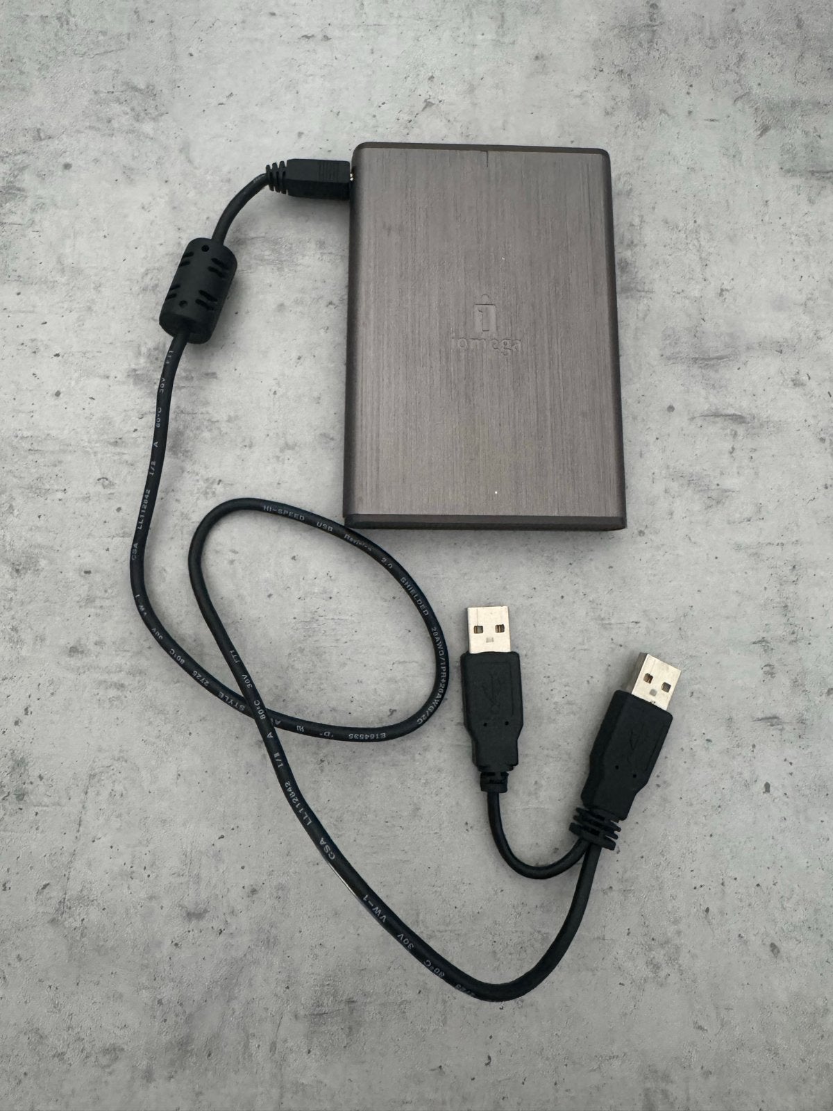 Iomega Externe Harde Schijf 320GB USB - Leeg en Werkend, Gebruikt, Server, HDD, Ophalen of Verzenden