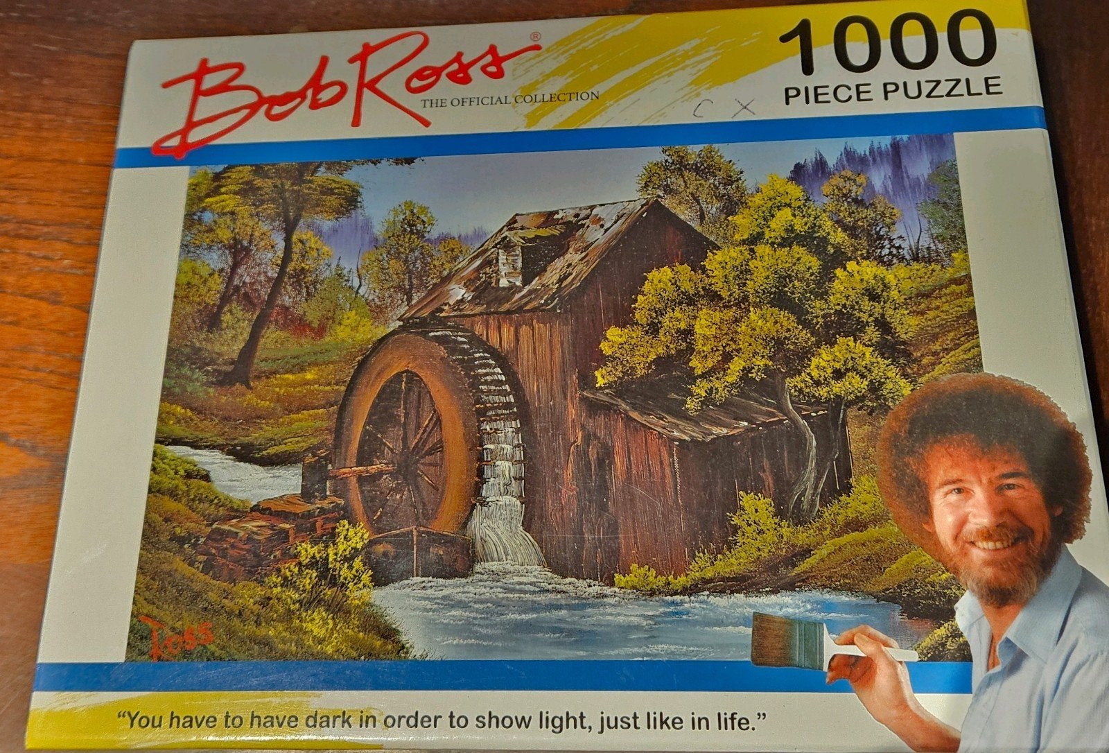 bob ross puzzel 100 stukjes, Ophalen