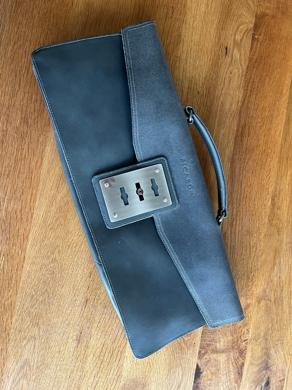Picard; Vintage Dames Handtas, Ophalen, Zo goed als nieuw, Bruin, Handtas
