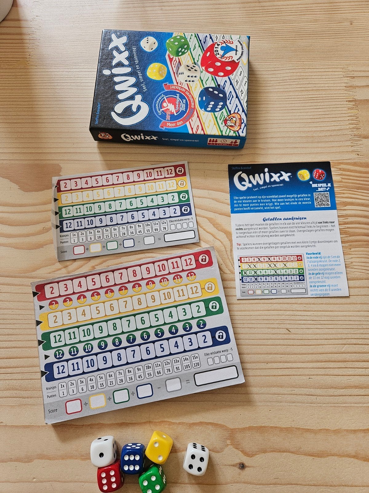 Qwixx, Ophalen of Verzenden, Gebruikt