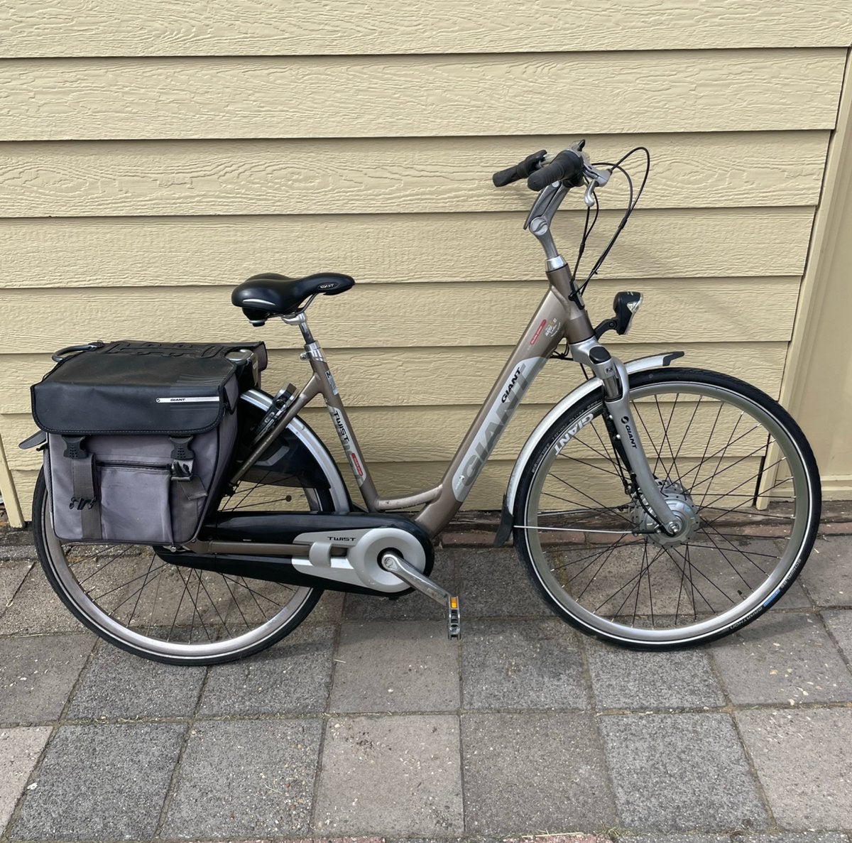 Giant Twist Go Double Power + Elektrische Dames Fiets Maat M, Ophalen, Gebruikt, Giant, 51 tot 55 cm