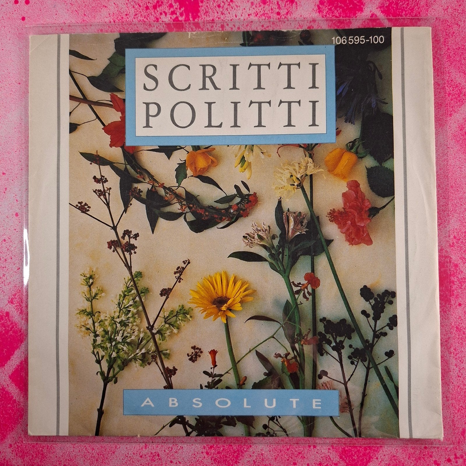 Scriptie Politti Absolute single.                     Star45, 7 inch, Zo goed als nieuw, Pop, Overige typen