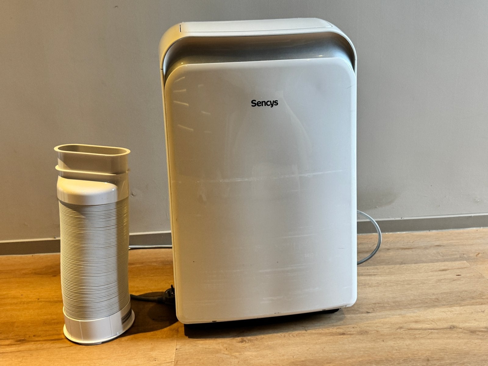 Mobiele Airco Sencys 9300 BTU - Koel en Ontvochtig, Witgoed en Apparatuur, Airco's, Ophalen, Gebruikt, Minder dan 60 m³, Koelen en Ontvochtigen