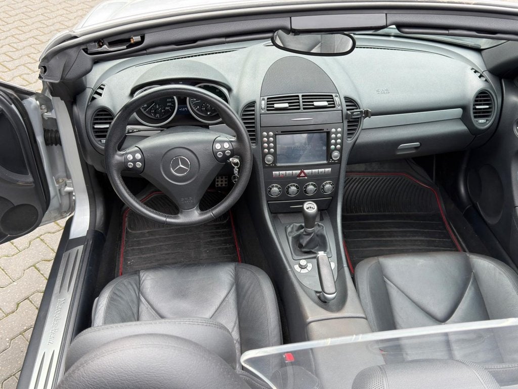 Mercedes-Benz SLK 200 K. | Cruise | Leder | Nek/Stoel verwar, Gebruikt, 4 cilinders, 1796 cc, 163 pk