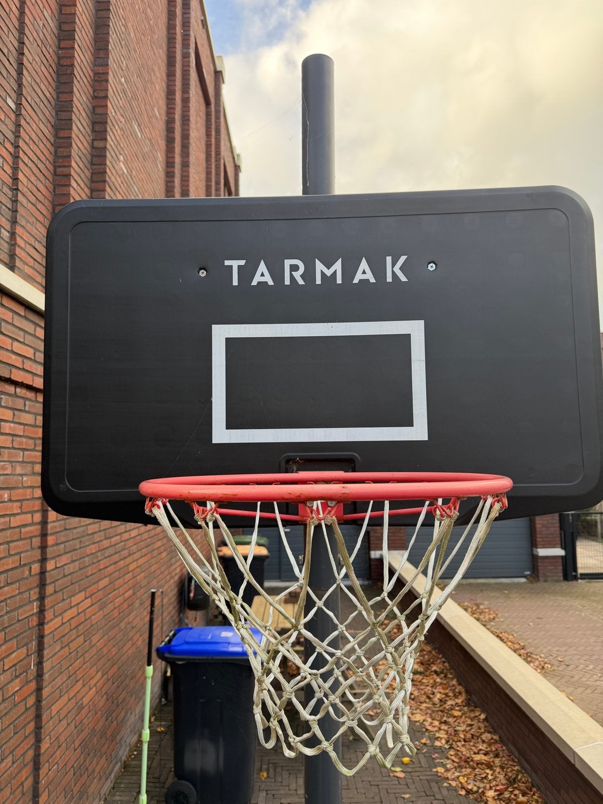 Tarmak basketbalring met verstelbare paal, Sport en Fitness, Ophalen, Gebruikt, Ring, Bord of Paal