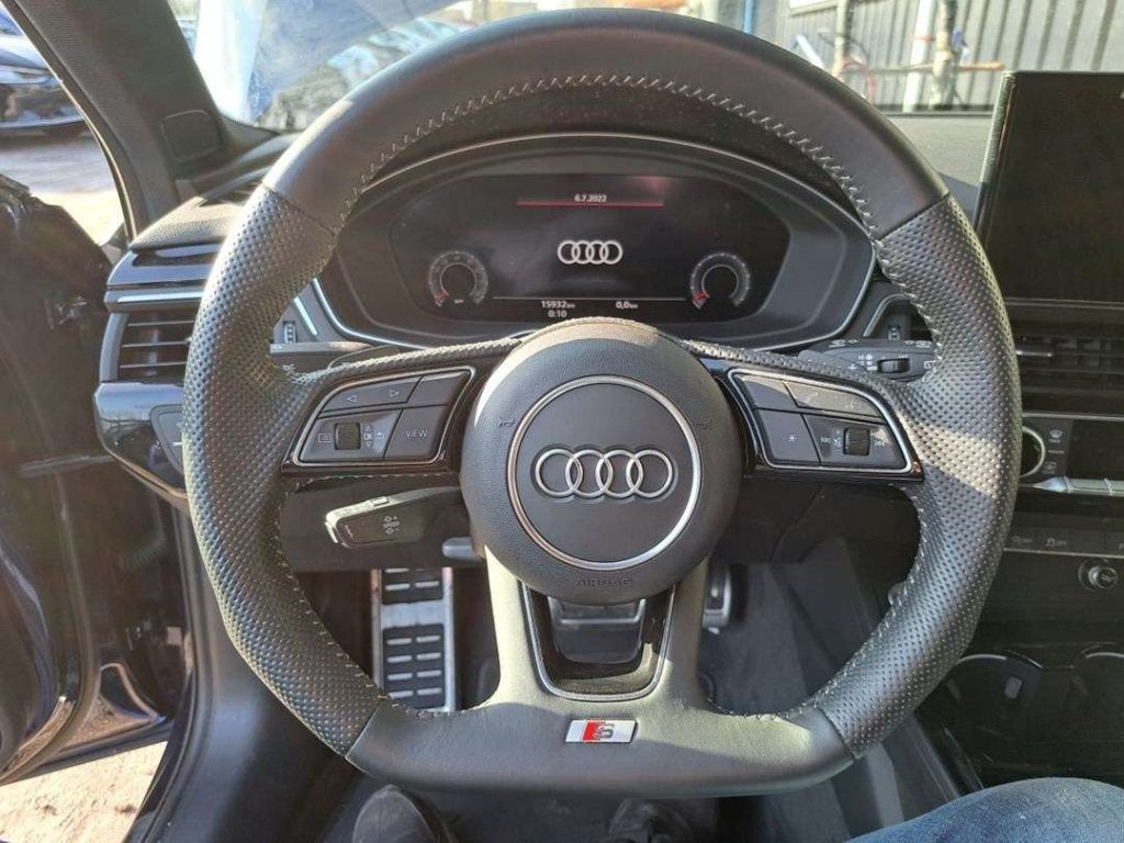 Audi A4 B9 stuurwiel stuur S-Line geperforeerd leder leer, Auto-onderdelen, Interieur en Bekleding, Niet ingevuld, Gebruikt, Niet ingevuld