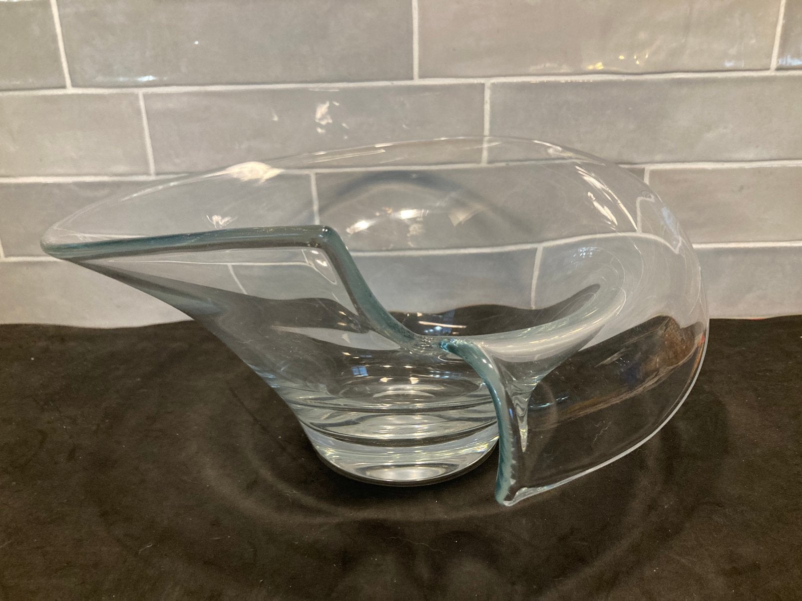 Glazen design schaal (121225), Antiek en Kunst, Ophalen of Verzenden