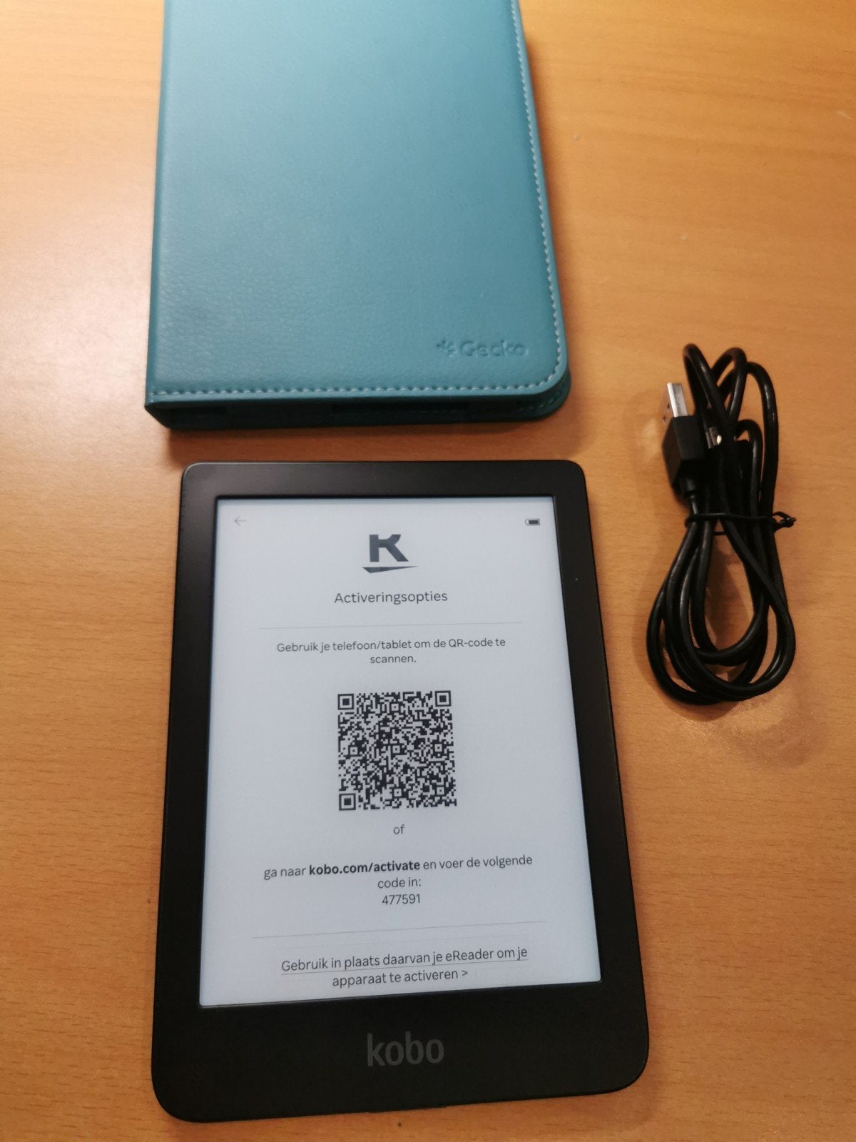 Kobo Clara HD 8GB 6 inch e-reader met hoes, 8 GB, 6 inch of minder, Kobo, Ophalen of Verzenden