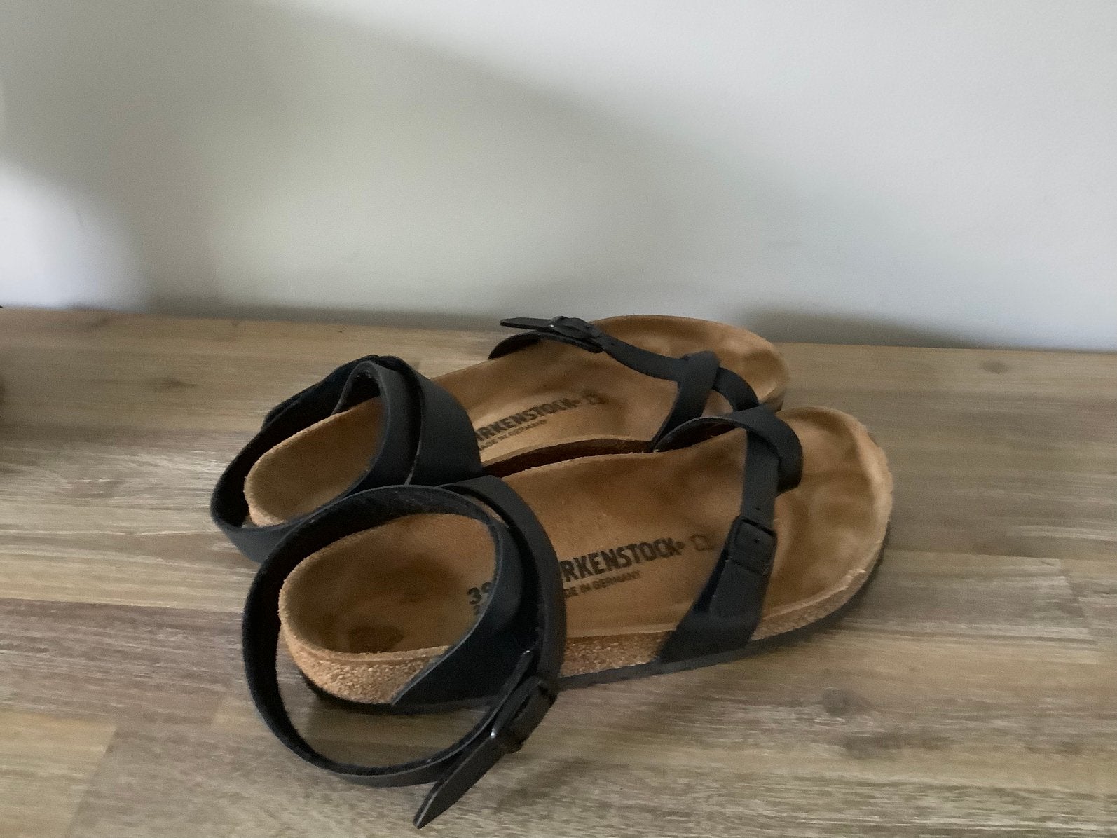 Birkenstock sandalen maat 39, Kleding | Dames, Zwart, Zo goed als nieuw, Sandalen of Muiltjes, Ophalen of Verzenden