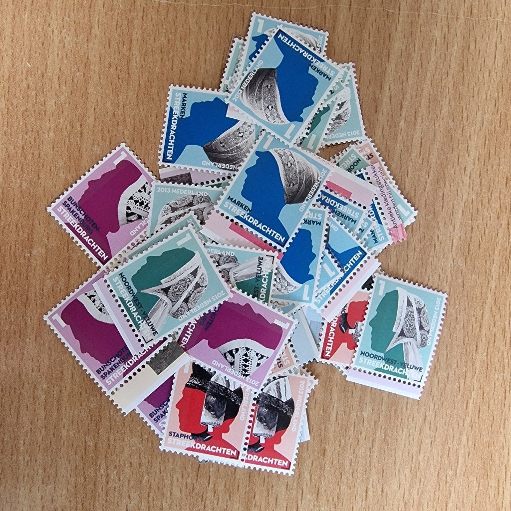 50x Tarief 1 nominaal frankeergeldig €70,-. Kleinformaat., Ophalen of Verzenden, Na 1940, Postfris