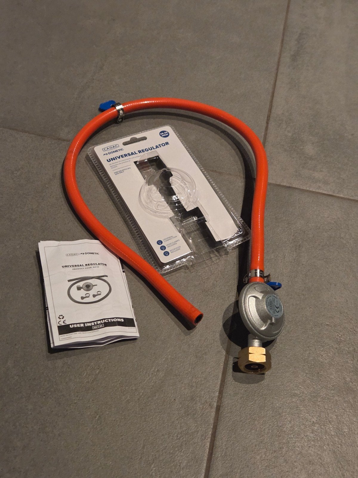Cadac Dometic Universele Gasdrukregelaar 28-30 mbar, Ophalen of Verzenden, Nieuw