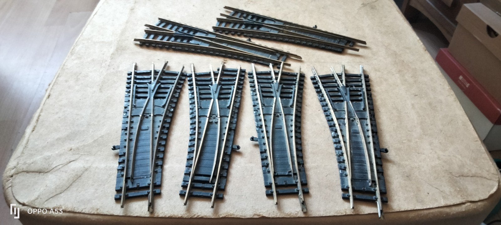 6 hand wissels Fleischmann werken wel missen bielzen, Hobby en Vrije tijd, Ophalen of Verzenden