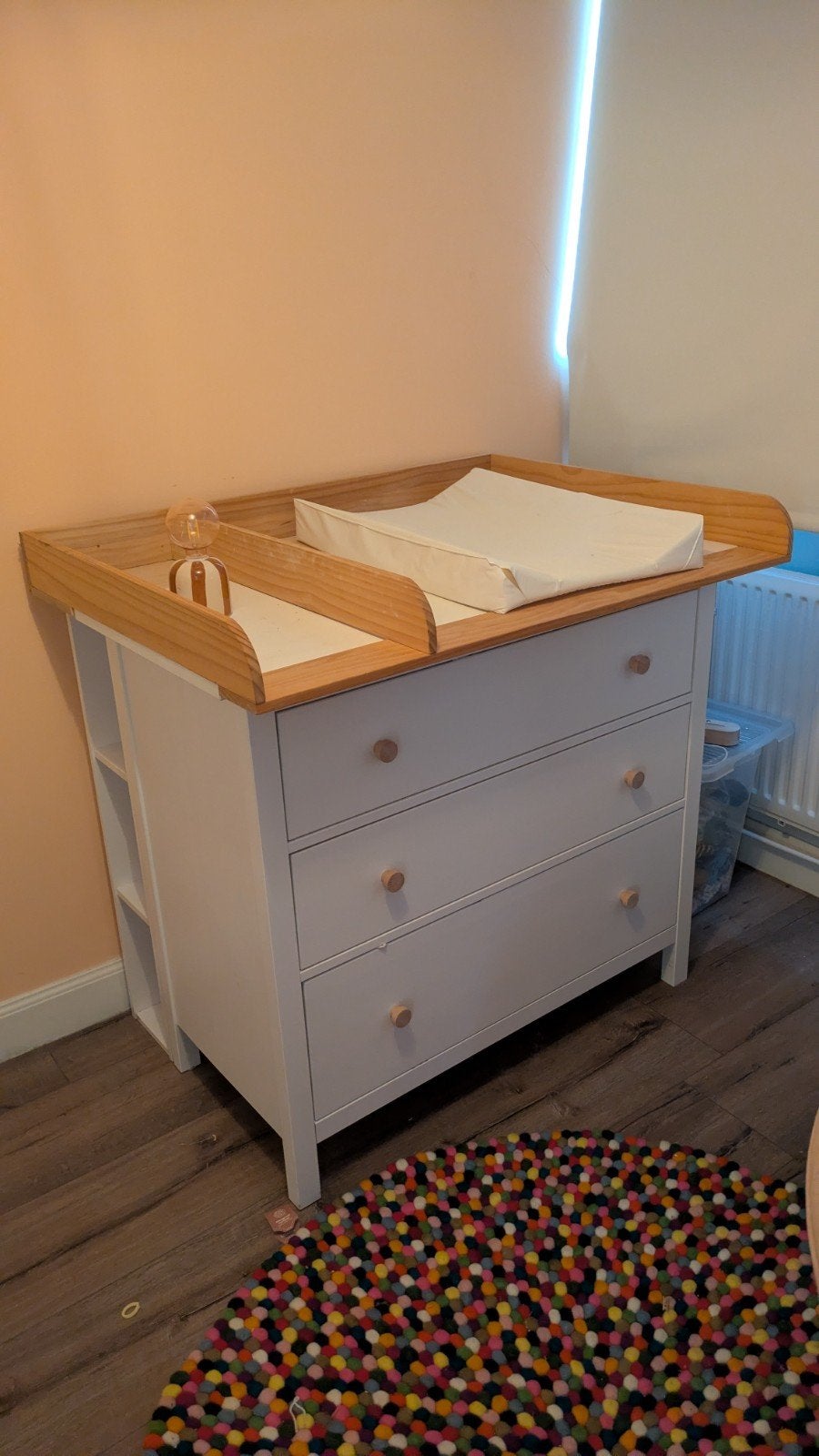 Puckdaddy commode bladvergroter voor Ikea Hemmes met kastjes, Kinderen en Baby's, Kinderkamer | Commodes en Kasten, Ophalen, Gebruikt