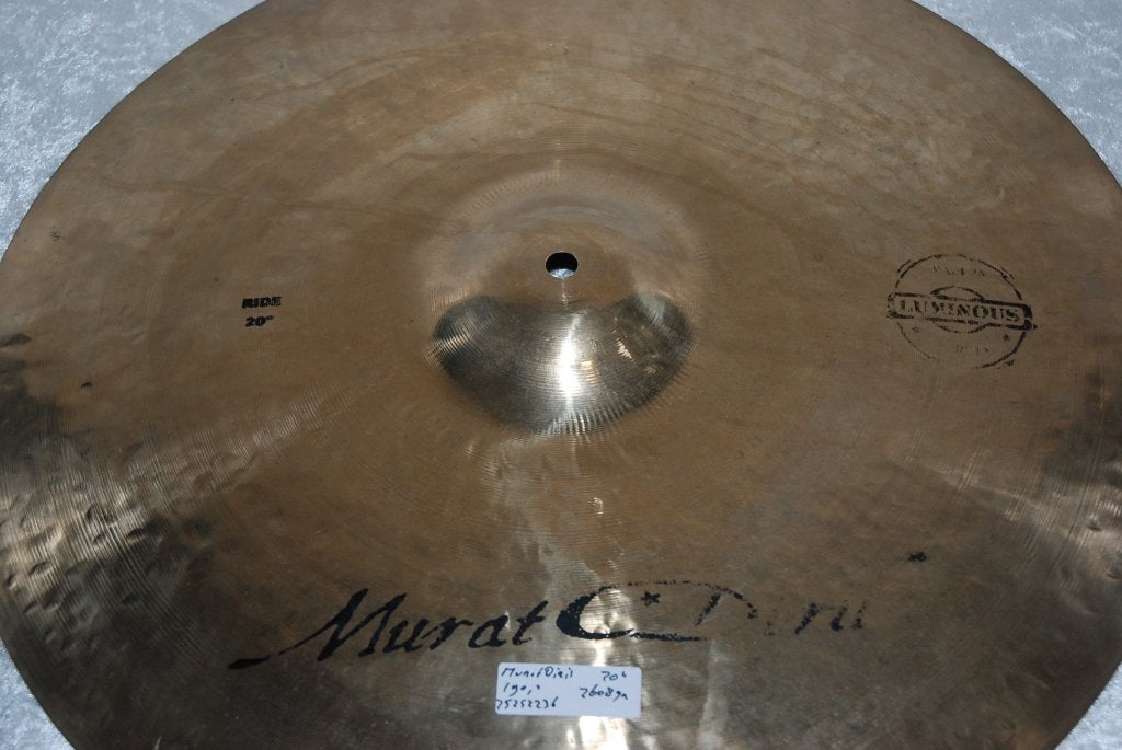 Murat Diril Luminous serie turkije 2608gr 20 inch <25252236>, Gebruikt, ., Drums of Percussie, Ophalen of Verzenden