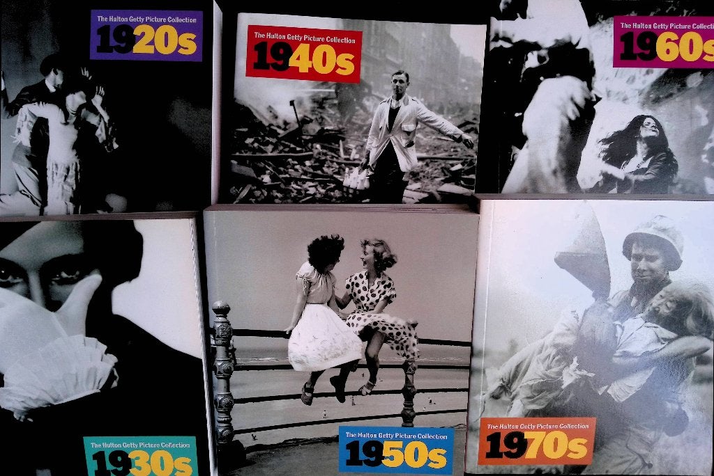 The Hulton Getty Picture Collection. Decades 6 x, Ophalen of Verzenden, Zo goed als nieuw, Fotografen, The Hulton Getty Picture Collection