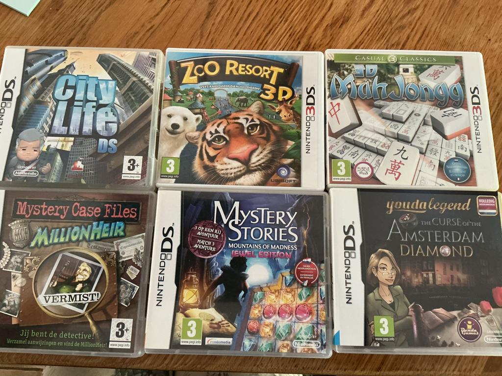 Nintendo DS/3DS Spellen - Laatste 6 stuks!, Gebruikt, Overige genres, 1 speler, Ophalen of Verzenden