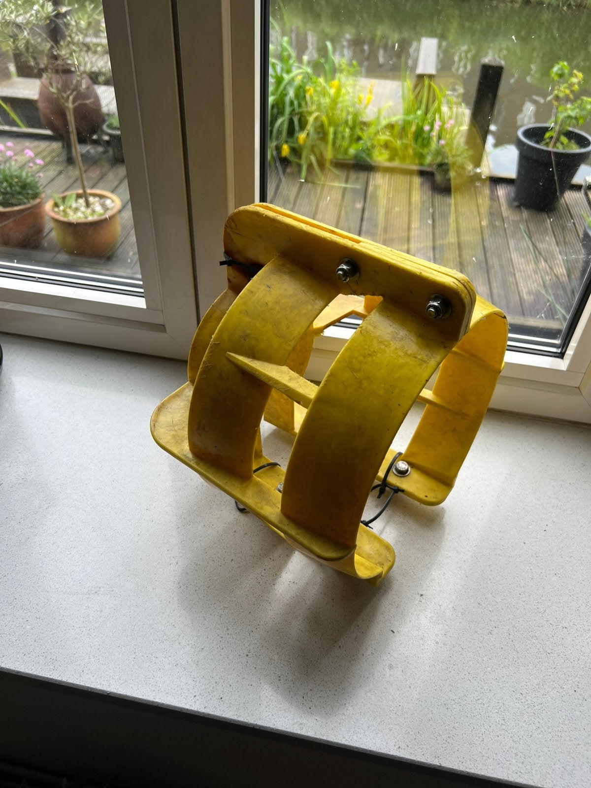 Schroefbeschermer buitenboordmotor 25 cm, Ophalen, Gebruikt, Kunststof