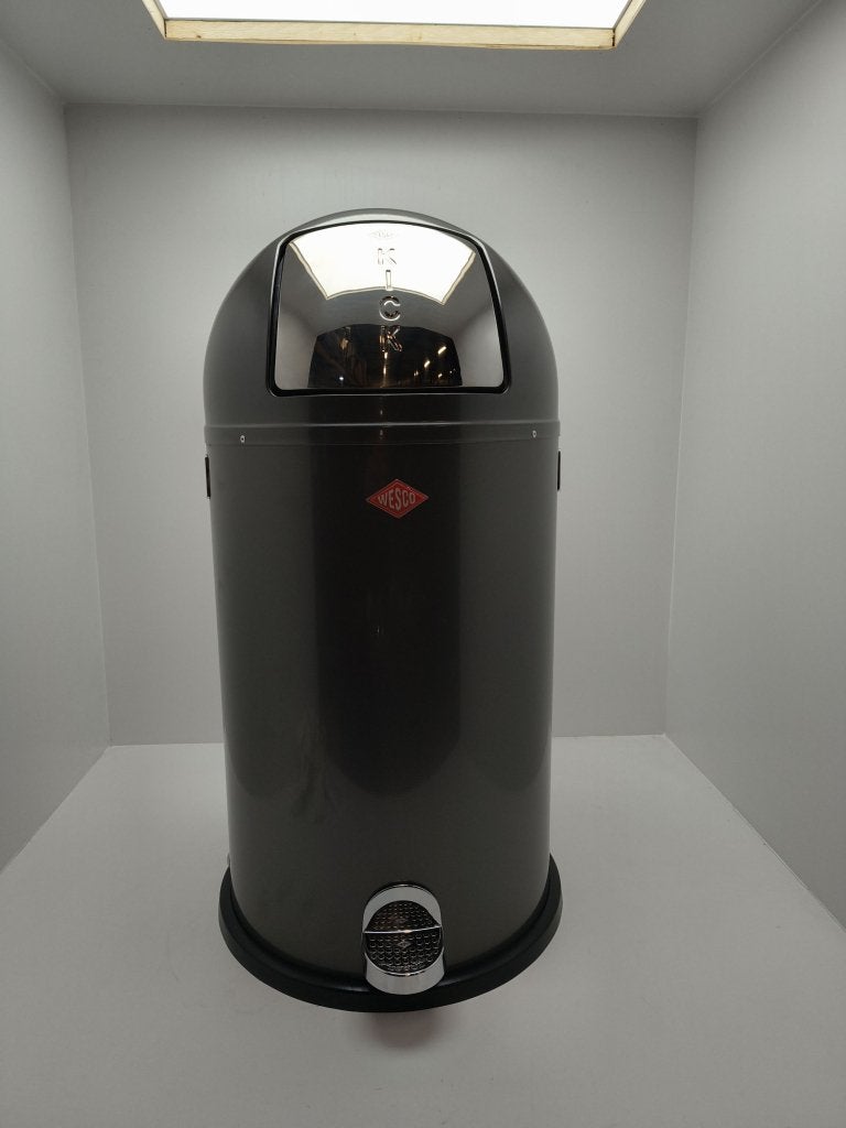 Wesco Kickboy prullebak zwart - 40L - Kleine beschadigingen, Info@mystore.nl, Met pedaal, Bruggestraat 18, Zo goed als nieuw
