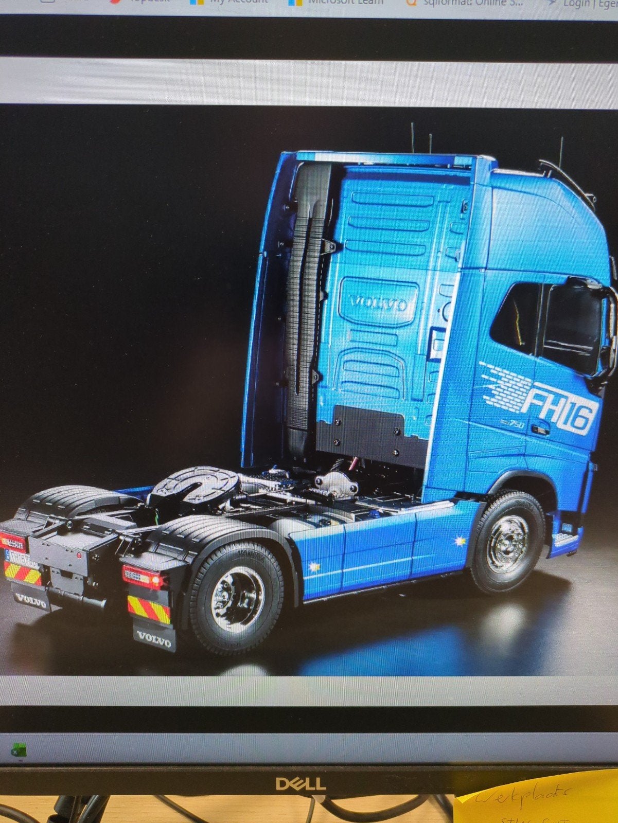 Tamiya 1:14 Volvo FH16 XL 750 4x2 Bouwpakket RC Truck, Hobby en Vrije tijd, Ophalen of Verzenden, Tamiya, Service@simba-dickie.com