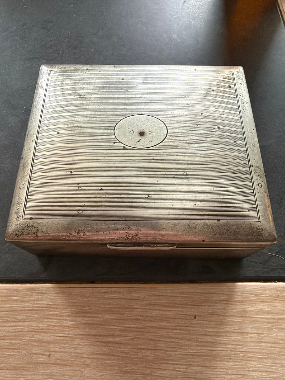 Zilveren Sigarendoosje 835 Zilver 155 gram, Ophalen of Verzenden, Zilver